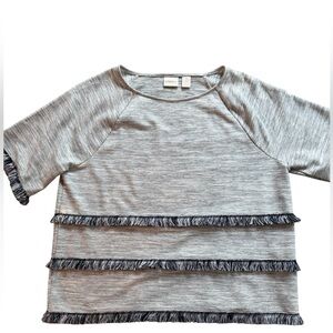 Chico's Textured Top size chicos 2